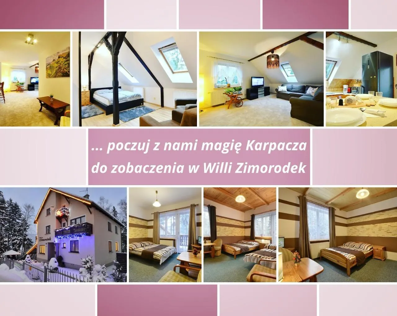 Gæstehus Zimorodek Poczuj Z Nami Magie Karpacza Hotel